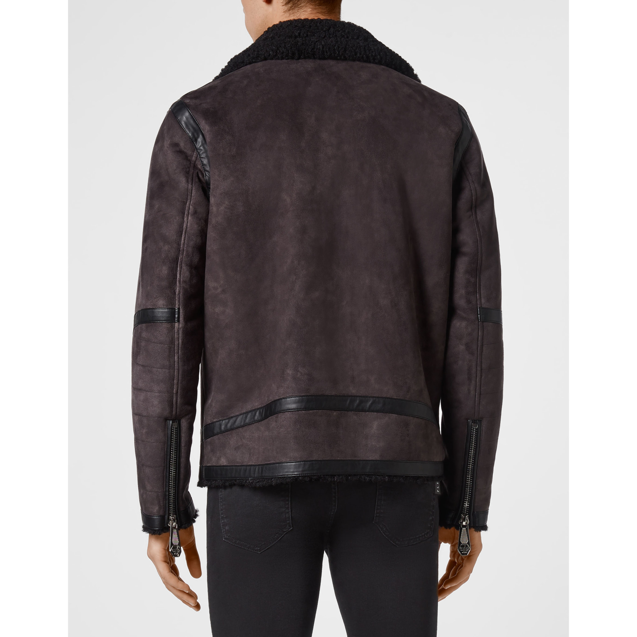 PHILIPP PLEIN Chaqueta motera ICONIC PLEIN