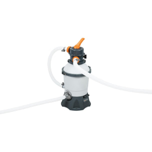 LUNA Piscine tubulaire rectangulaire 4,04 x 2,01 x 1 m