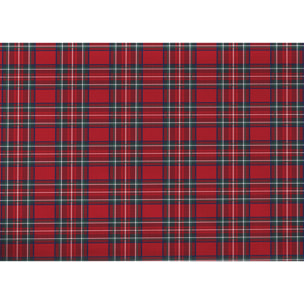 Telo Arredo Multiuso Copritutto 100% Cotone Kilt Rosso