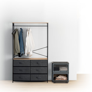 Boîte de rangement pliable en plastique