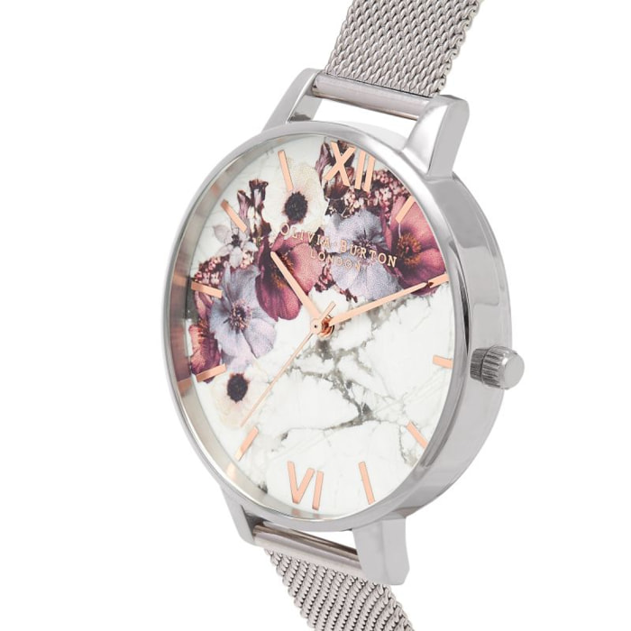 Reloj Olivia Burton OB16MF09 Mujer Analogico Cuarzo con Correa de Acero