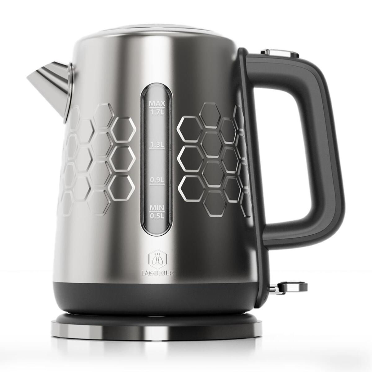 Bouilloire électrique en inox 1,7l