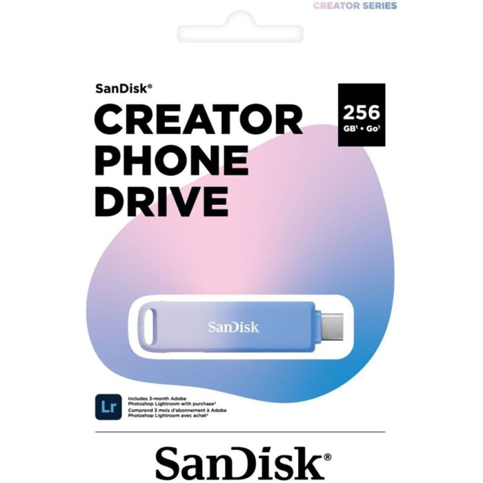 Clé USB SANDISK 256Go Type-C Creator