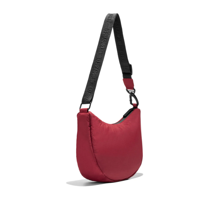 Bolso Cruzado Round Nylon Rojo