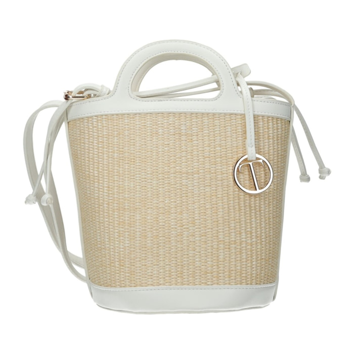 Borsa Adulto unisex Tata Italia Bianco