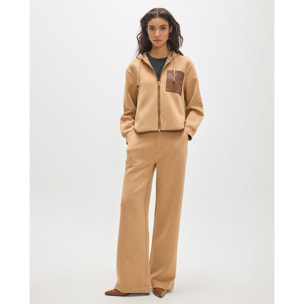 Pantaloni jogger a zampa