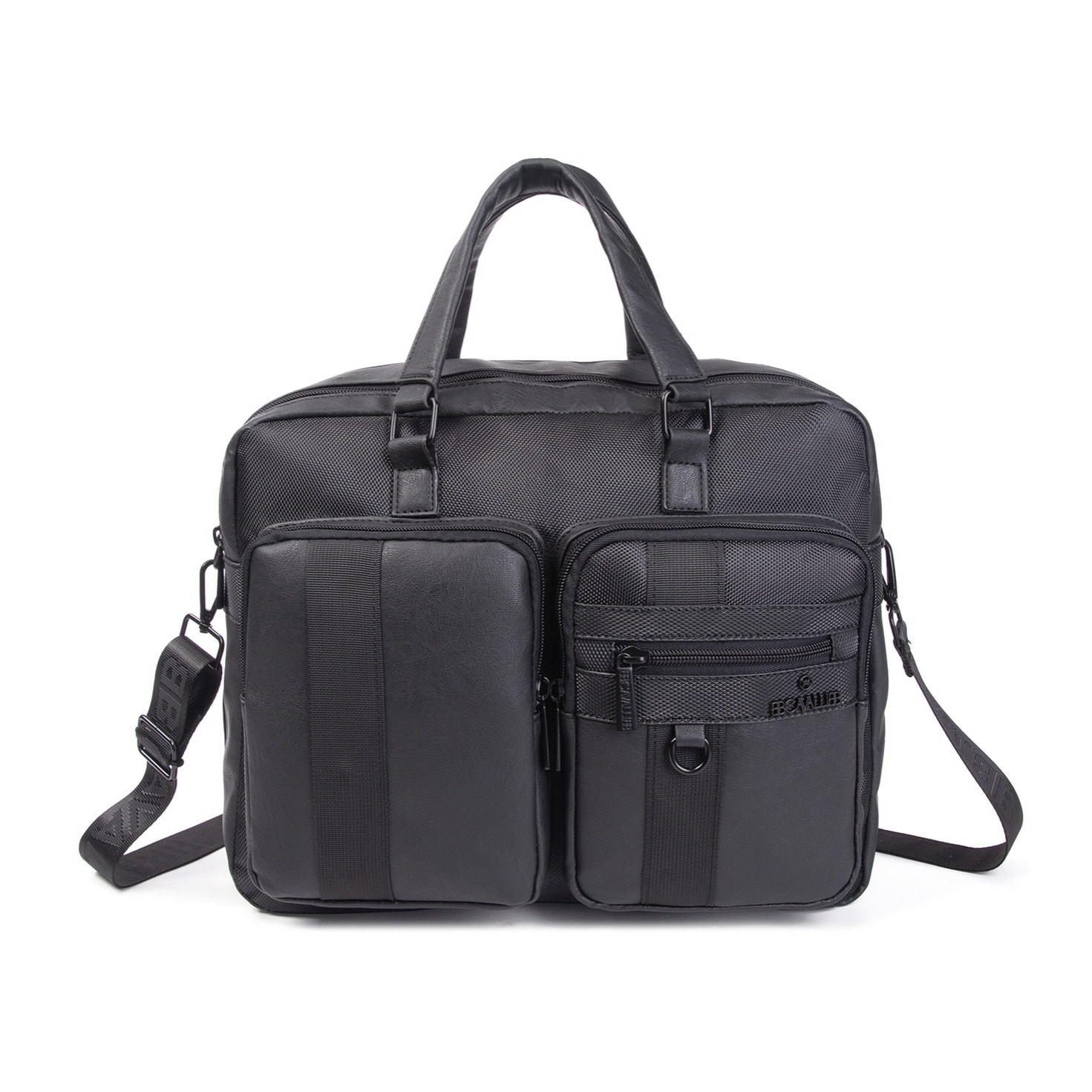 Borsa da lavoro uomo in poliestere - Modello False - Casual - 31.0 x 29.0 x 12.0 cm