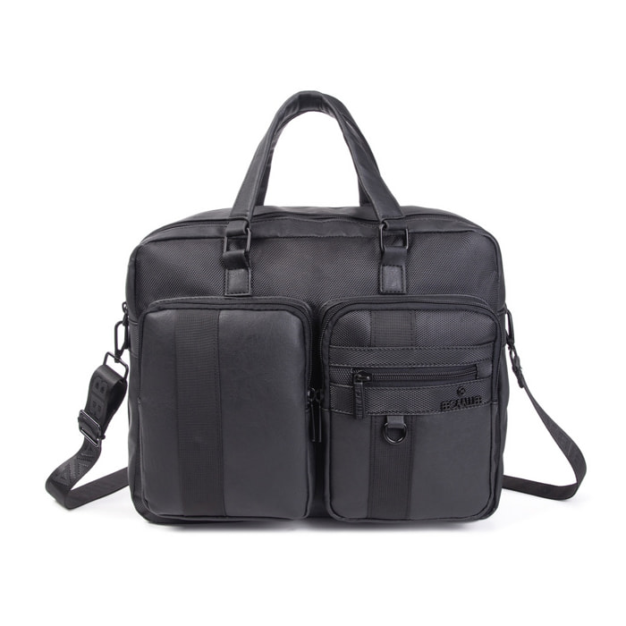 Borsa da lavoro uomo in poliestere - Modello False - Casual - 31.0 x 29.0 x 12.0 cm