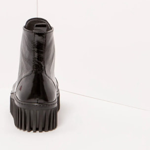 Botines 1513 PATENT FLASH BLACK/BRIGHTON color Black