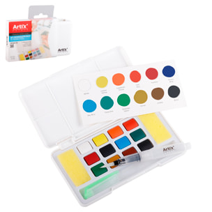 PITTURA AD ACQUA SOLIDA 12 COLORI