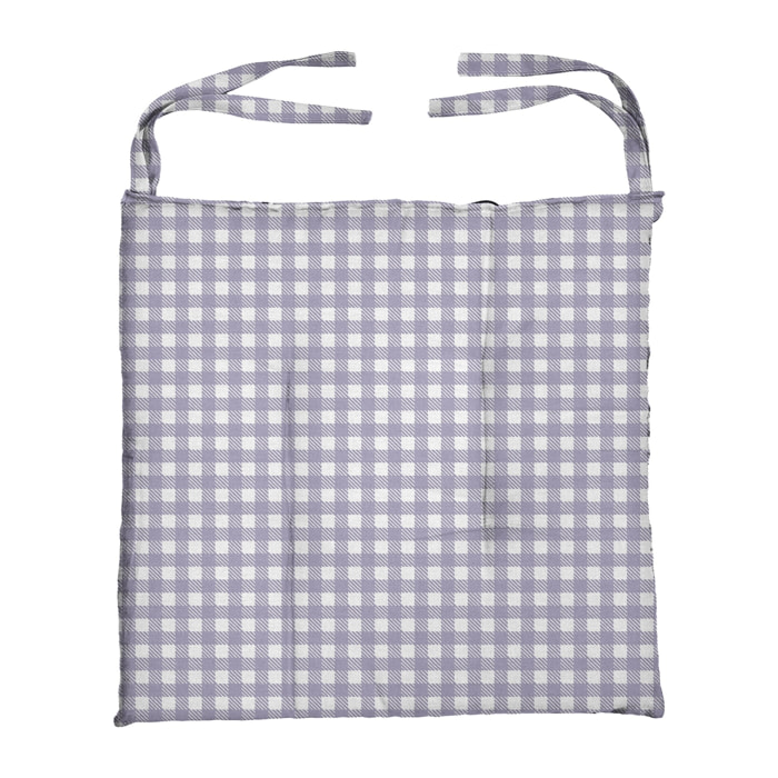 6X CUSCINO SEDIA DIS.COUNTRY LILLA 40X40 CM