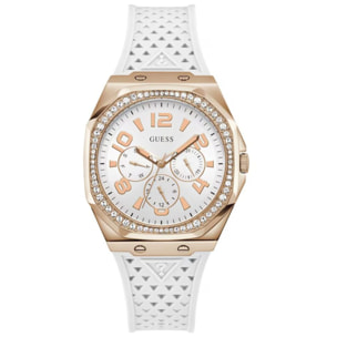 Reloj Guess GW0694L3 Mujer Analogico Cuarzo con Correa de Silicona