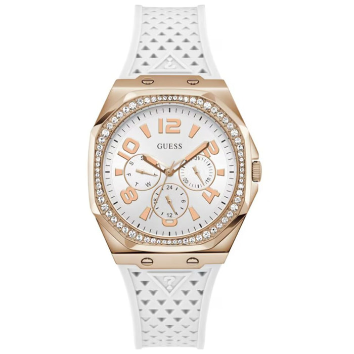 Reloj Guess GW0694L3 Mujer Analogico Cuarzo con Correa de Silicona