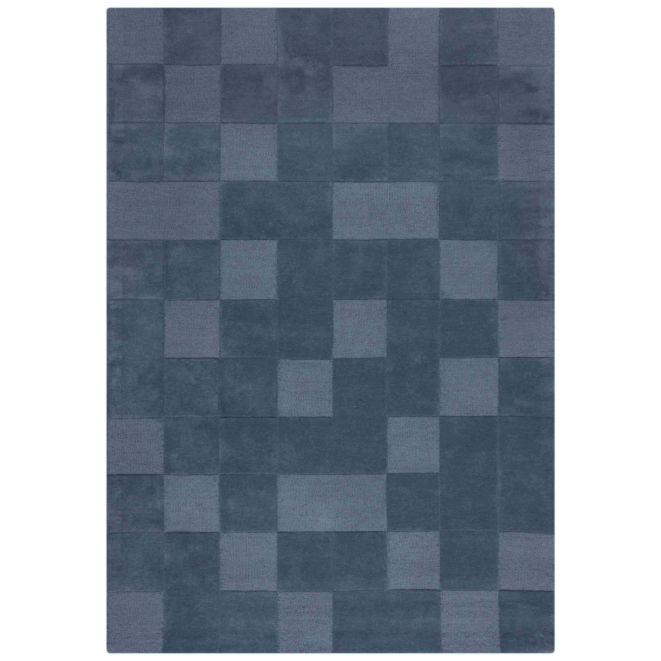 Tapis en laine moderne CHECKERBOARD