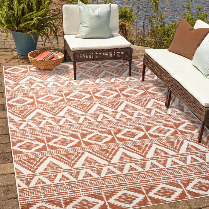 Tapis extérieur, kilim reversible EX1 SKIO