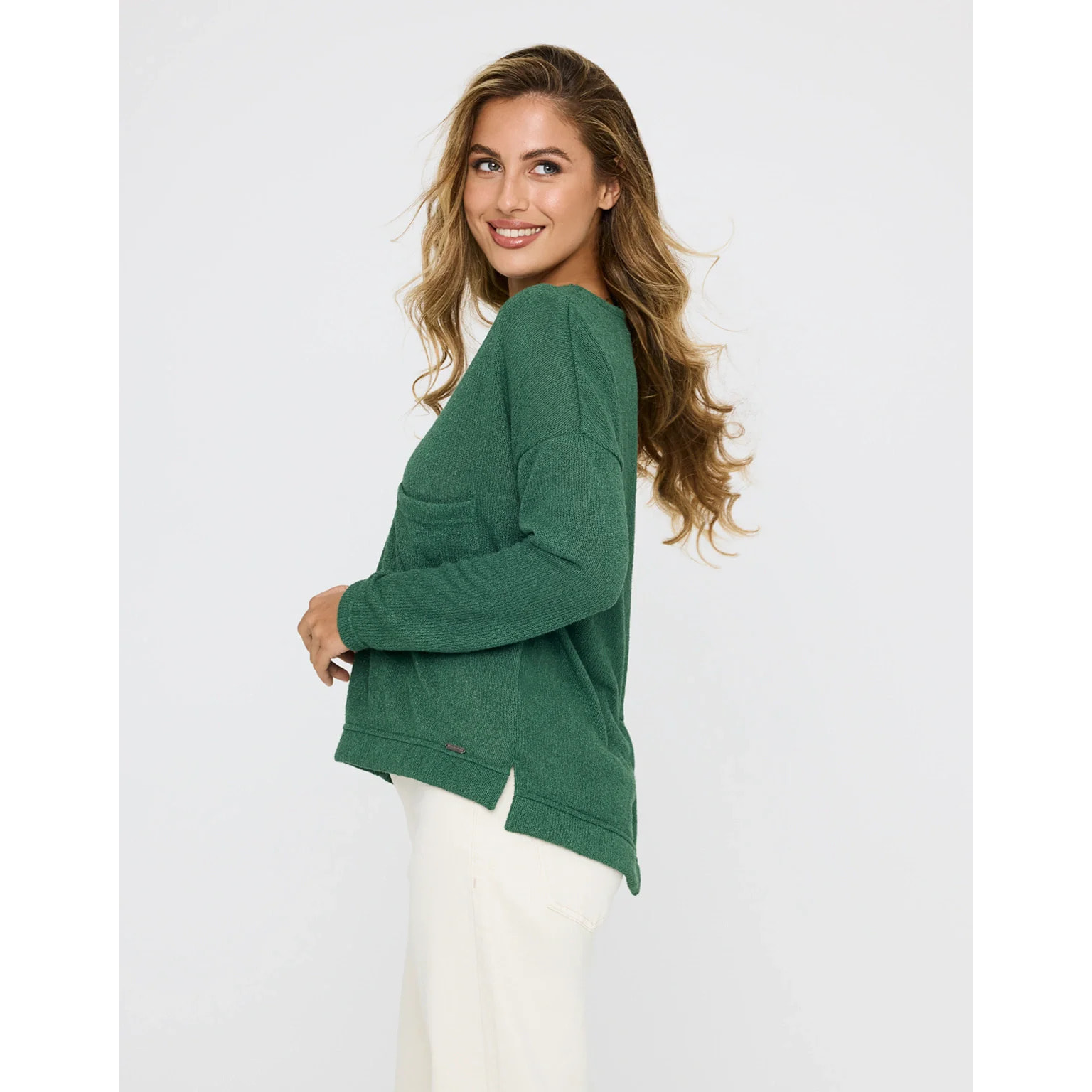 Jersey Manga Larga Verde - Loralex