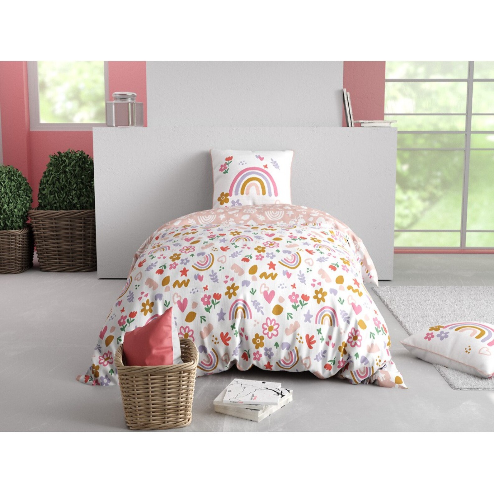 Parure de lit enfant 100% coton - TYSSIA