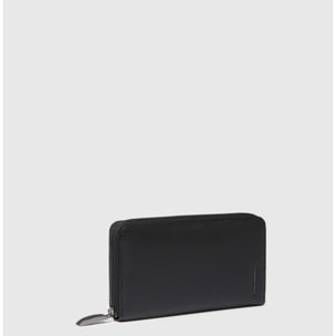 Piquadro Portafogli da donna grande con zip