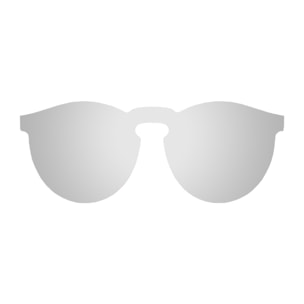 Gafas de sol OCEAN LONGBEACH - Espejo plateado patillas plateados