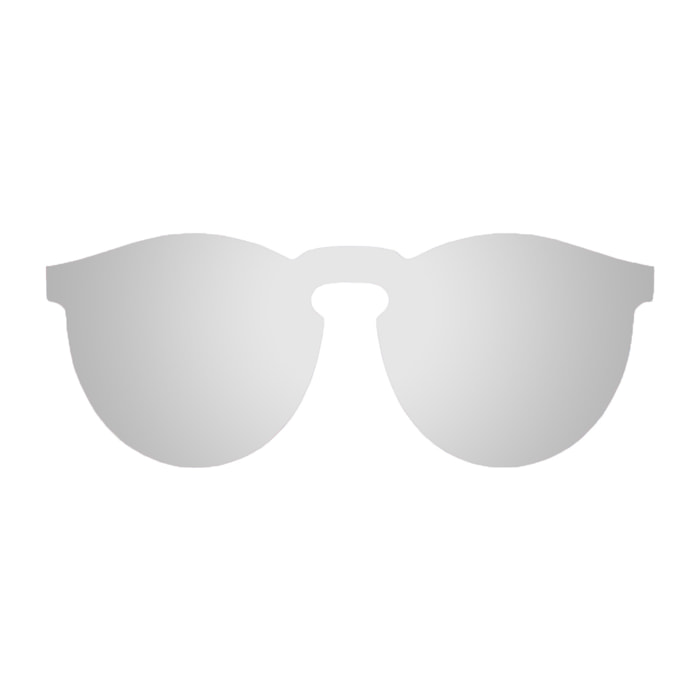 Gafas de sol OCEAN LONGBEACH - Espejo plateado patillas plateados