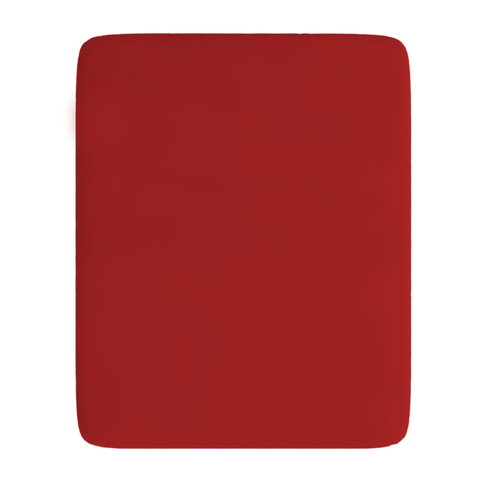 LENZUOLO SOTTO CON ANGOLI MAX COLOR, 100% COTONE MADE IN ITALY - MATRIMONIALE MAXI