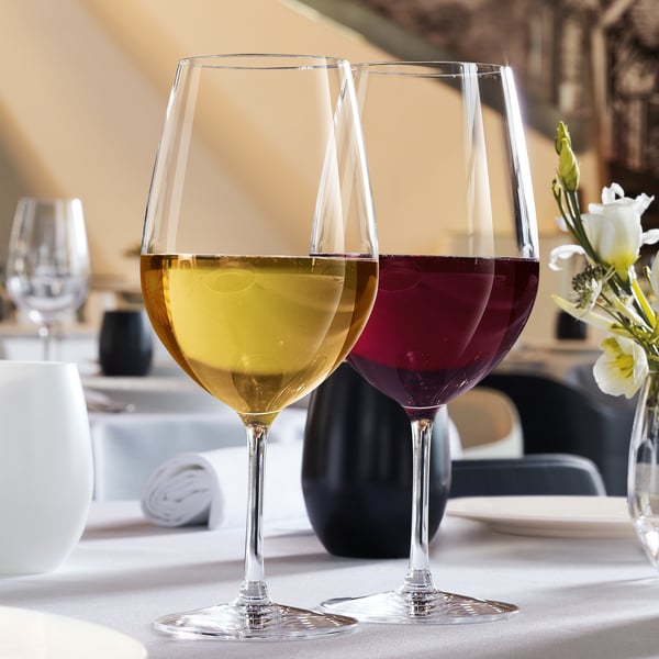 6 verres à pied 74 cl