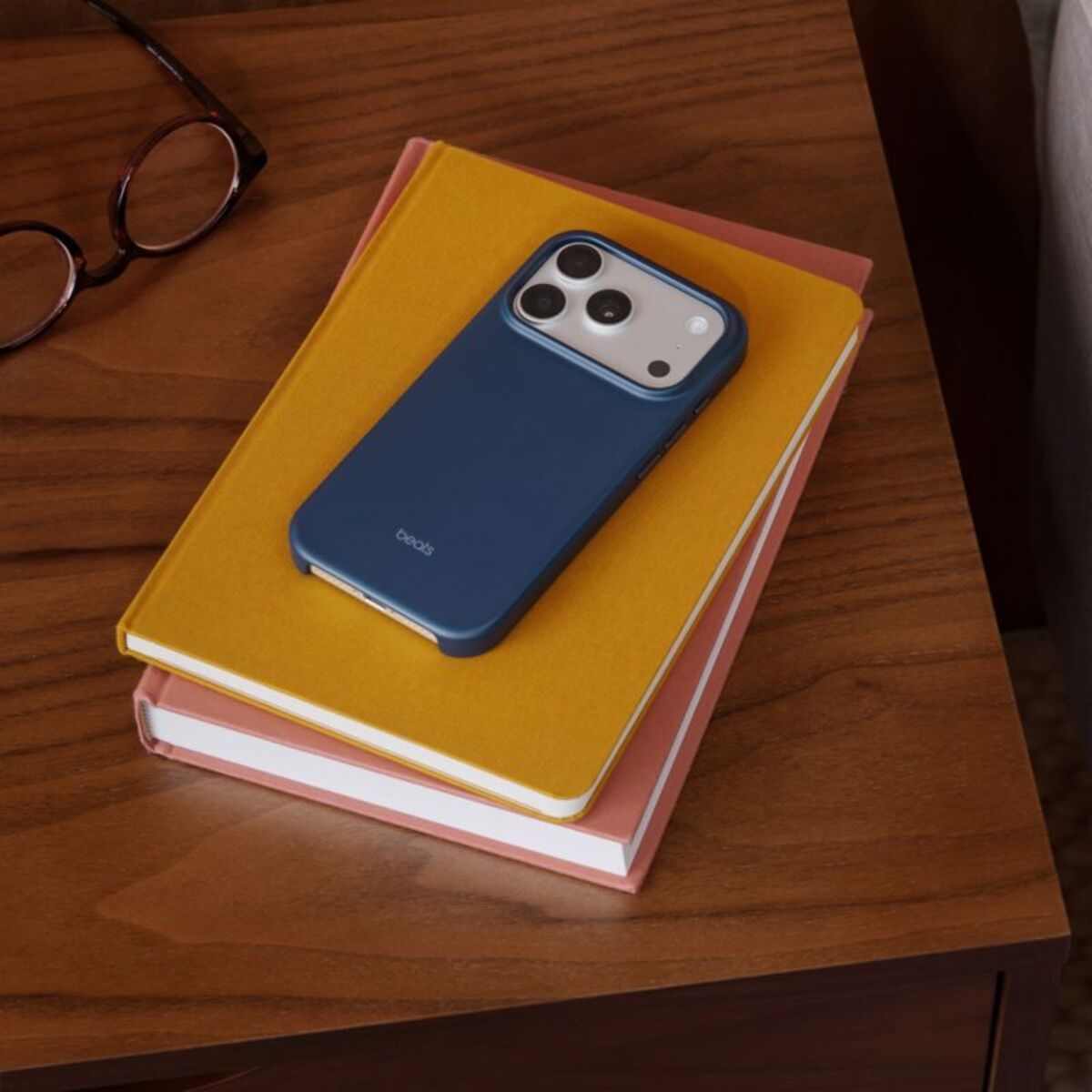 Coque BEATS iPhone 17 Pro Magsafe Bleu basalte