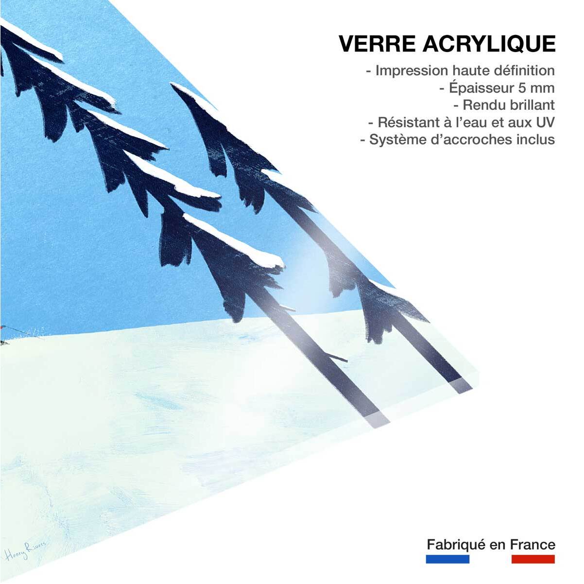 Tableau paysage peuf  Tableau plexiglas