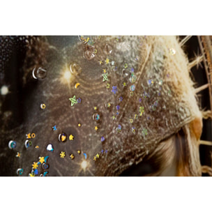 STAMPA DECORATA SU TELA LACCATA C/CORNICE MATERNITY -C- CM 60X3,5
X90