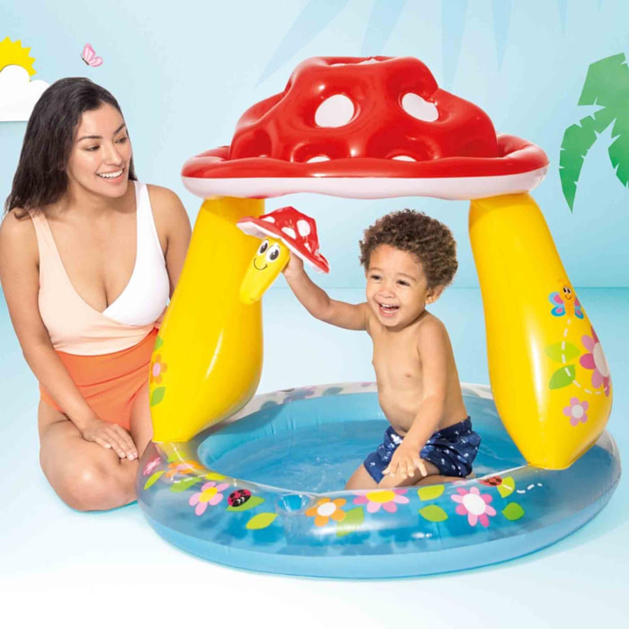 Piscina Intex Baby Mushroom, 102x89 cm