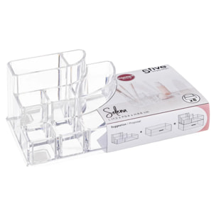 Organiseur maquillage "Selena" transparent