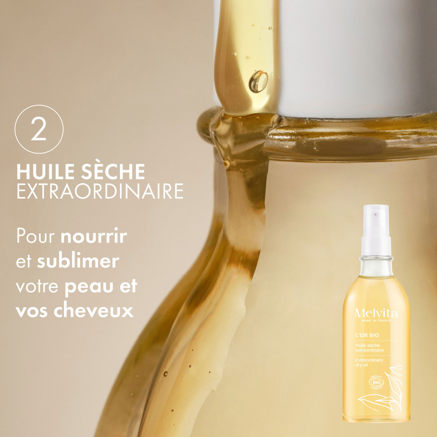 Gel Douche Extraordinaire - L'Or Bio 250 ml
