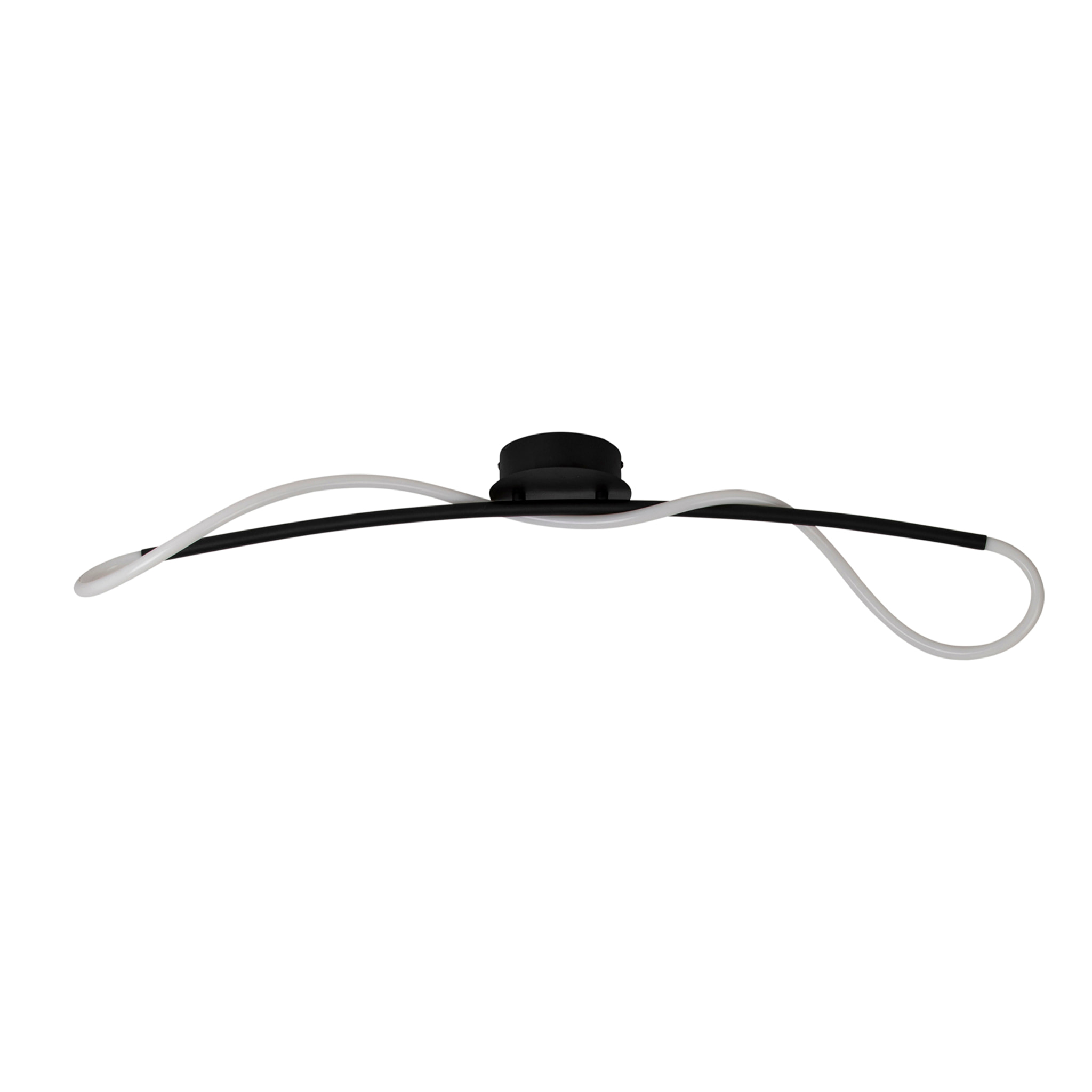 Forlight PLAFÓN IP20 TRESS LED 20.3W BLANCO NEUTRO - 4000K ON-OFF NEGRO