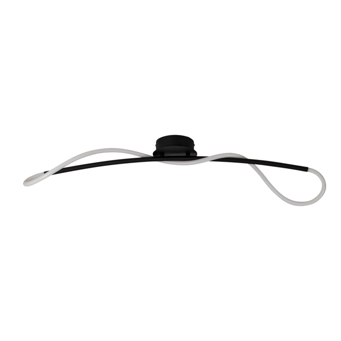 Forlight PLAFÓN IP20 TRESS LED 20.3W BLANCO NEUTRO - 4000K ON-OFF NEGRO
