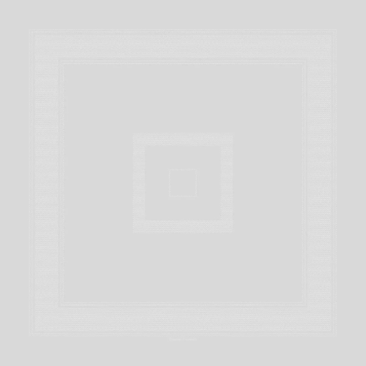 Nappe anti tache pur coton motif jacquard Signature blanc