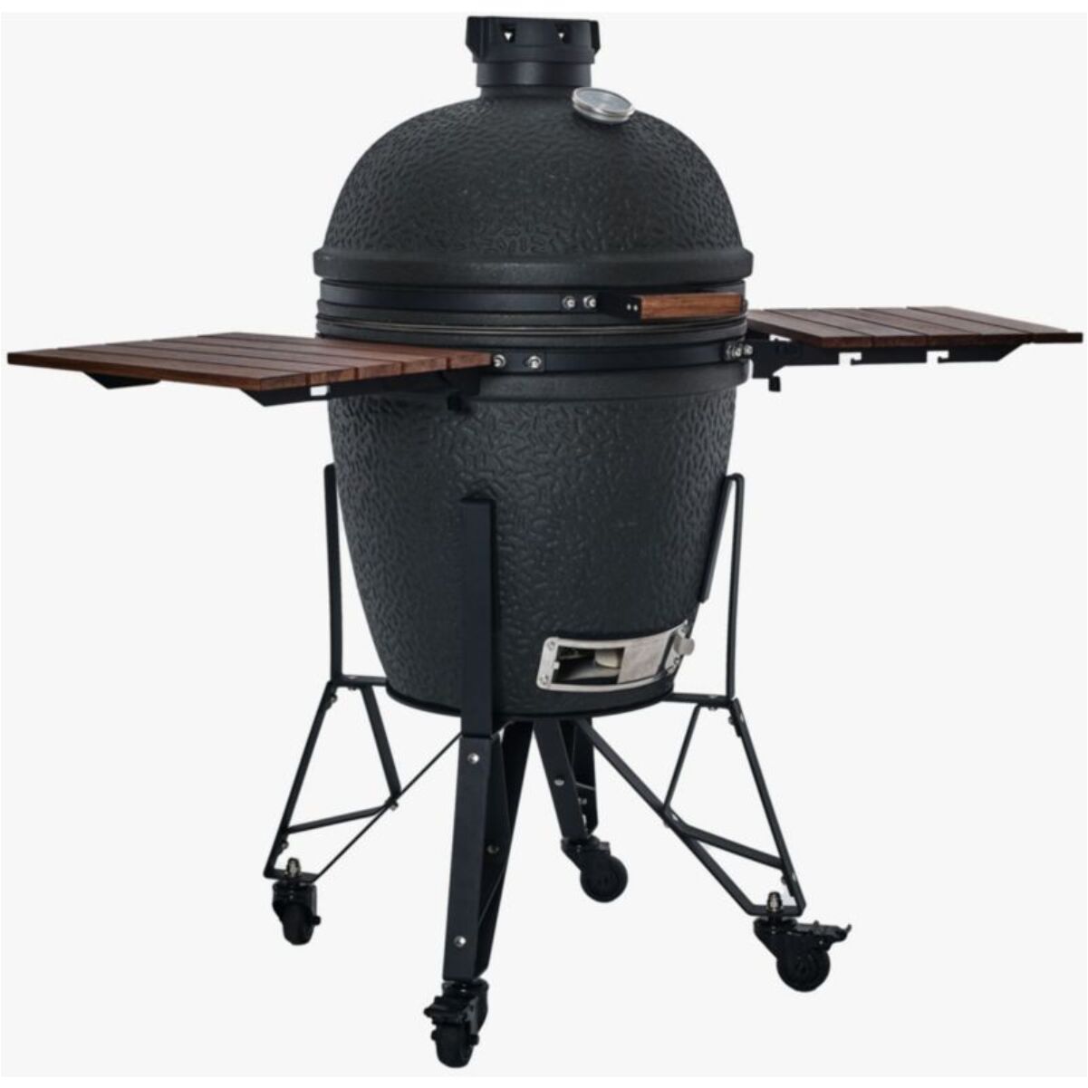 Barbecue charbon BASTARD BU201 Urban Large Complete noir sur chariot 57 cm