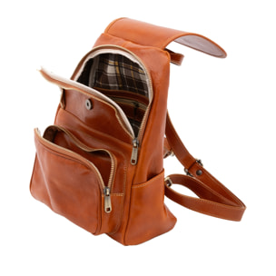 Borsa a spalla da donna - Modello False - Vera pelle - 34.0 x 26.0 x 16.0 cm