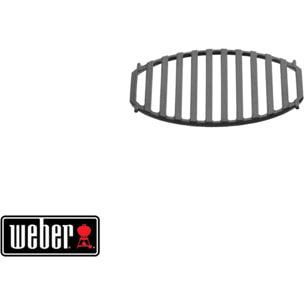 Grille barbecue WEBER BBQ System en acier email pour Genesis