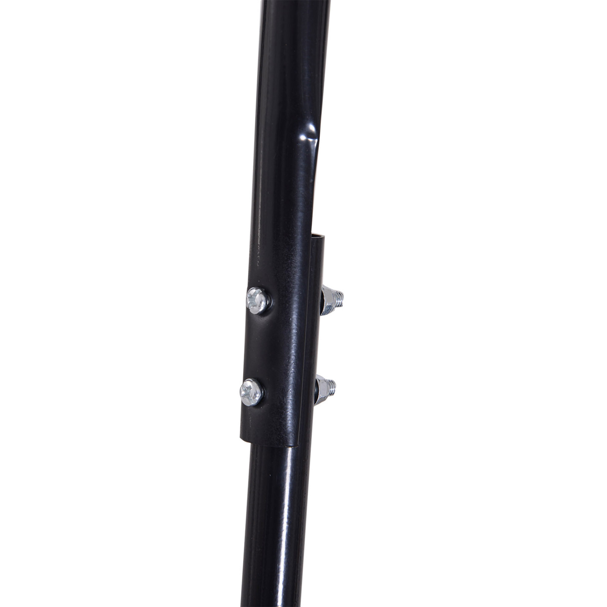 Rouleau à gazon jardin en acier avec poignée dim. 50L x 32l x 108H cm lestage max. 30 L noir