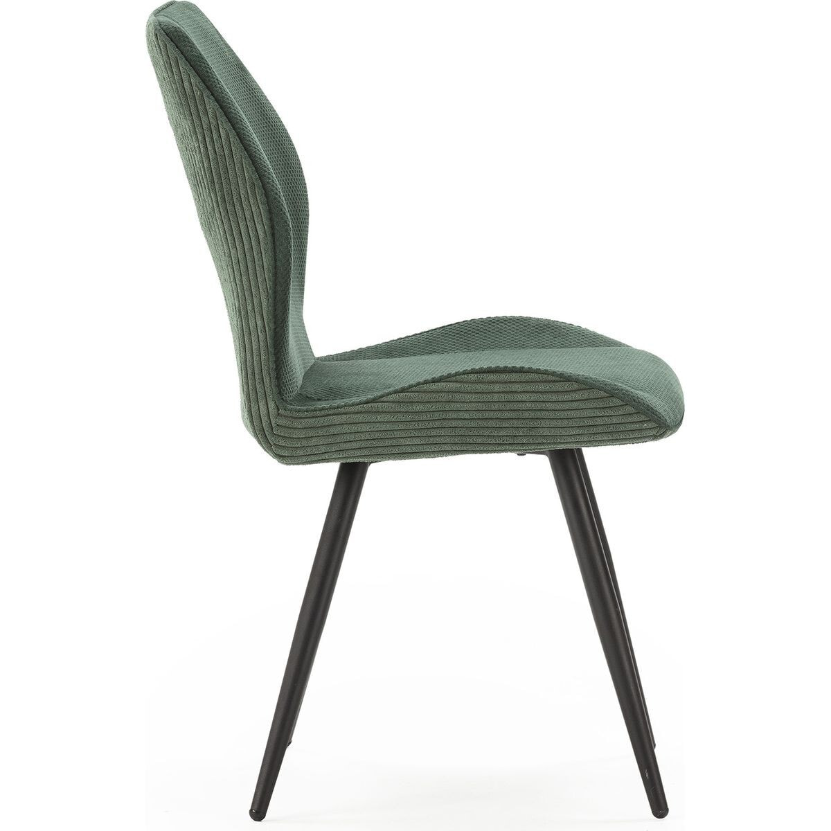 Lot de 2 chaises en velours côtelé - LYKKE
