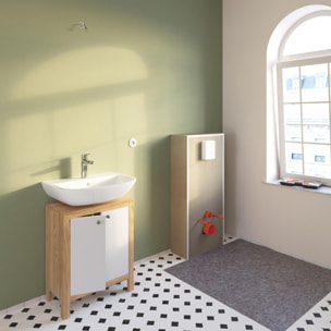 Pack WC Bâti Rapid SL + habillage prêt à carreler + plaque wc Even