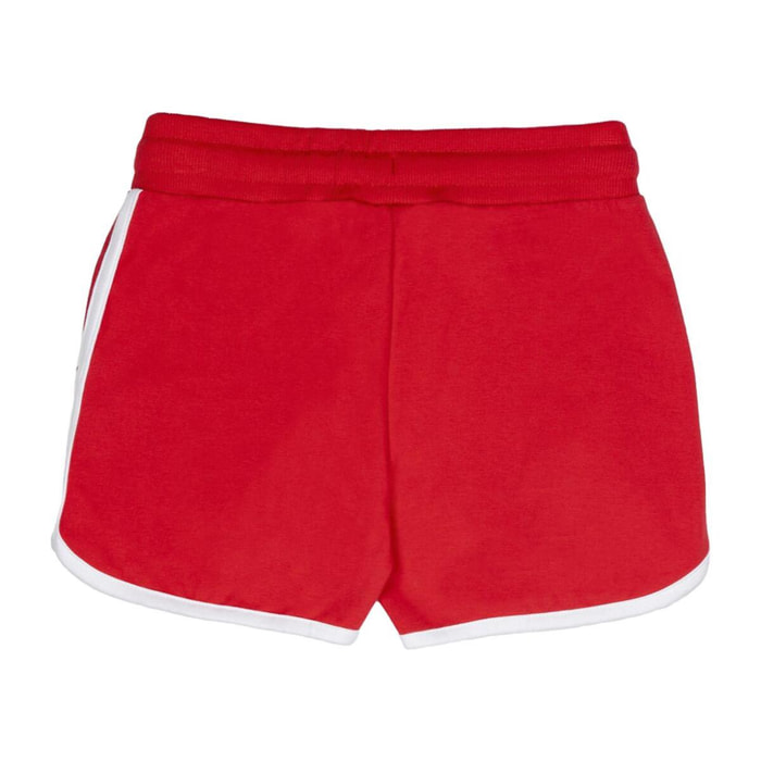 Pantaloncino da bambina in cotone non garzato Leone Sporty