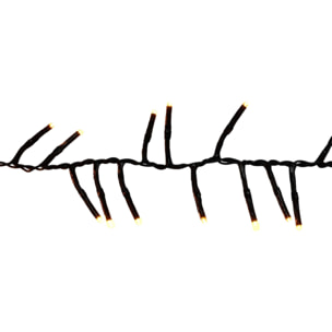 luces de navidad de 800 luces led blancas extra cálidas con 8 funciones y temporizador - 12 metros