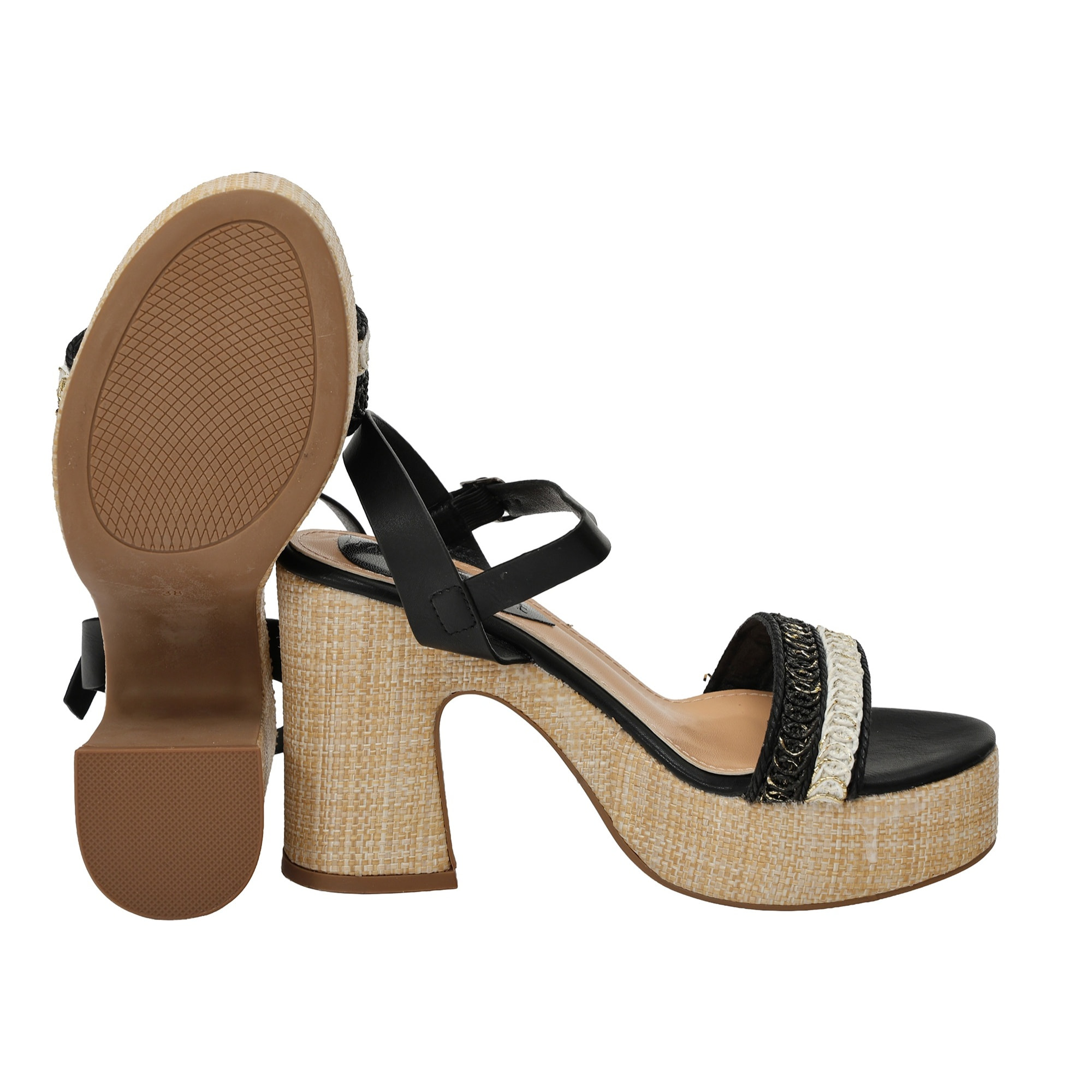 Sandali cinturino - tacco 11,0 cm - plateaux 4,0 cm