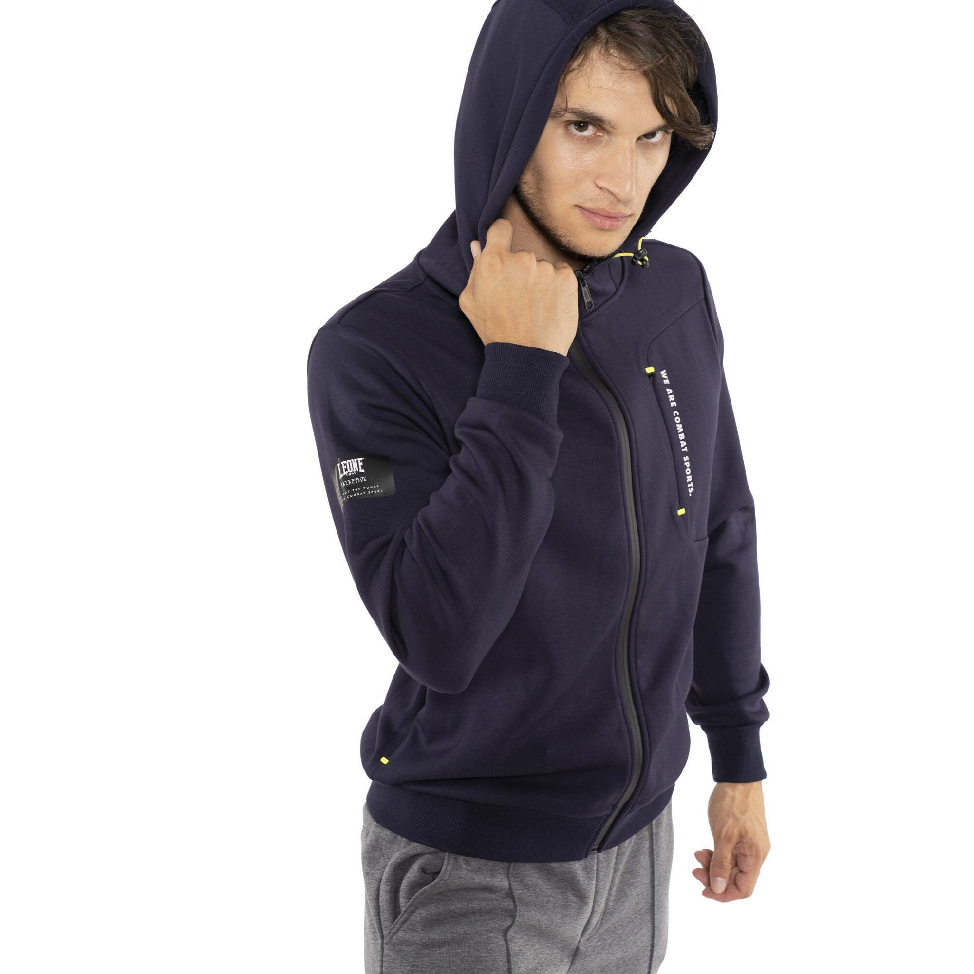 Giacca in neoprene da uomo con cappuccio "Selective"