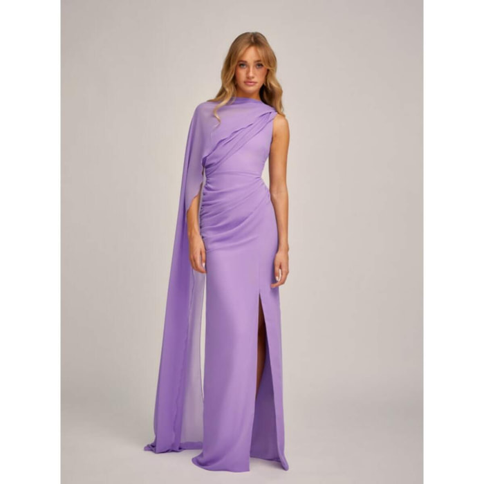 VESTIDO VICTORIA FIJI MALVA