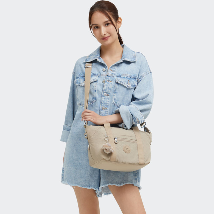 Bolso de hombro Art Mini - beige