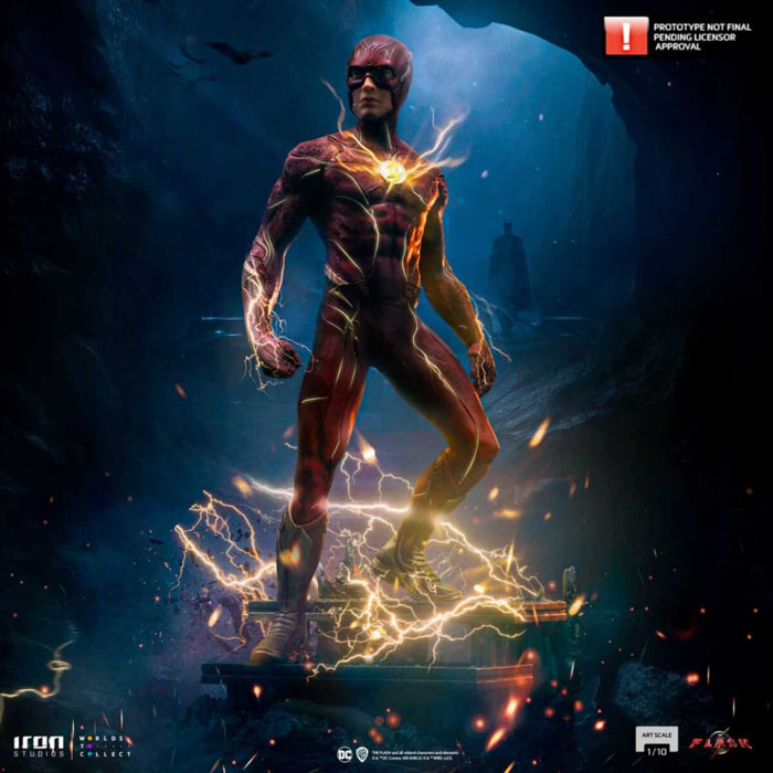 Dc Comics The Flash Movie Art Scale Statua 1/10 The Flash 22 Cm Iron Studios