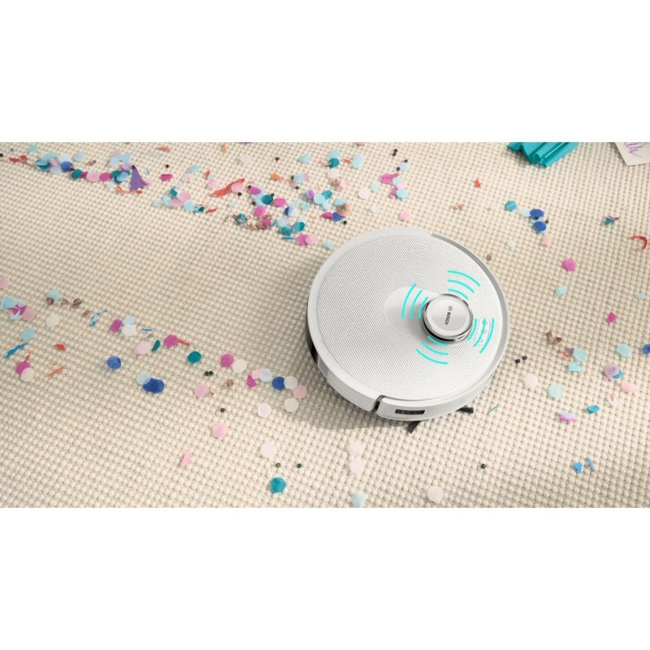 Robot Aspirateur Laveur BOSCH Spotless Advanced Blanc