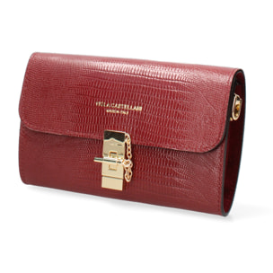 Borsa a mano da donna Made in Italy - Modello Hope - Vera pelle - 23.0 x 13.0 x 5.0 cm